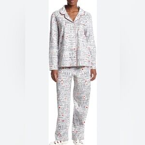 Karen Neuburger Women's Long Sleeve Minky Fleece Pajama Set with Socks. XL, NWT